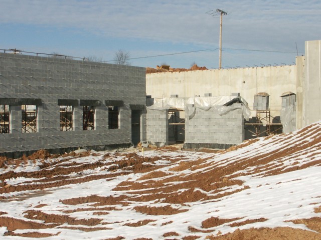 Back south east side of station.